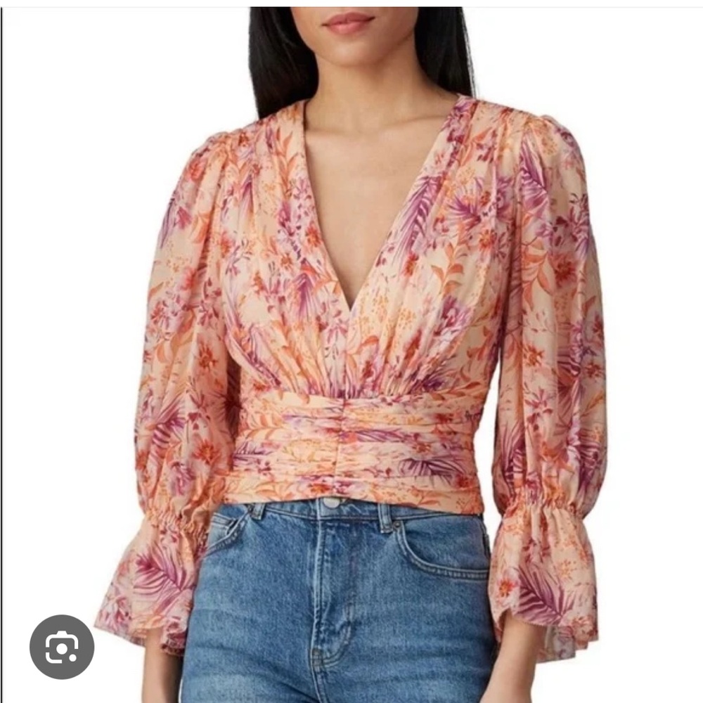 Amur Gitano Blouse Rosa Floral